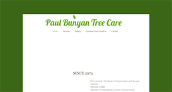 Desktop Screenshot of paulbunyantreecare.com